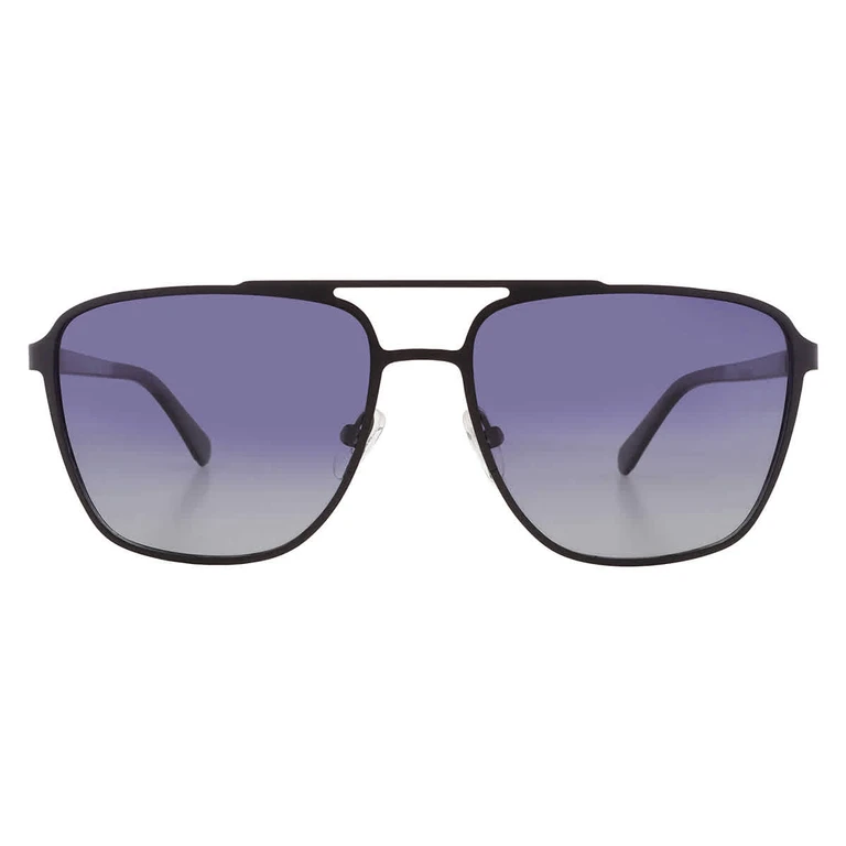 Polarized Smoke Navigator Mens Sunglasses GU00210 02D 60