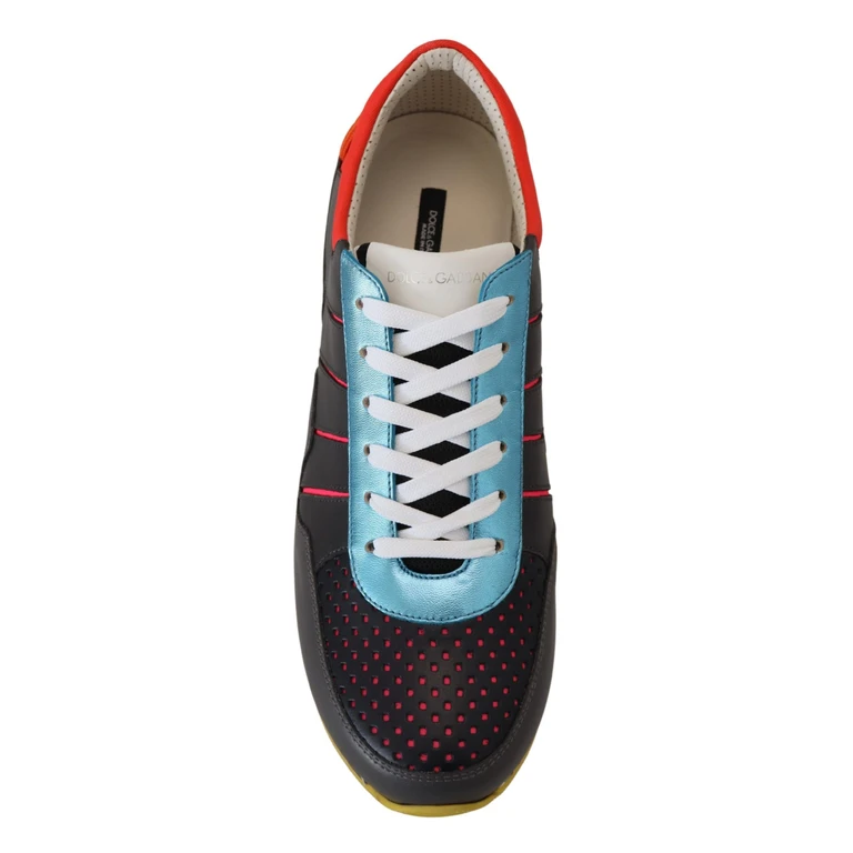 Multicolor Sport Low Top Shoes Sneakers - Men