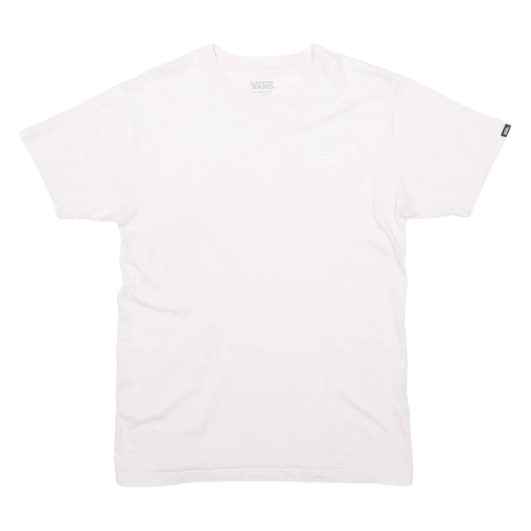 VANS Womens T-Shirt Pink S
