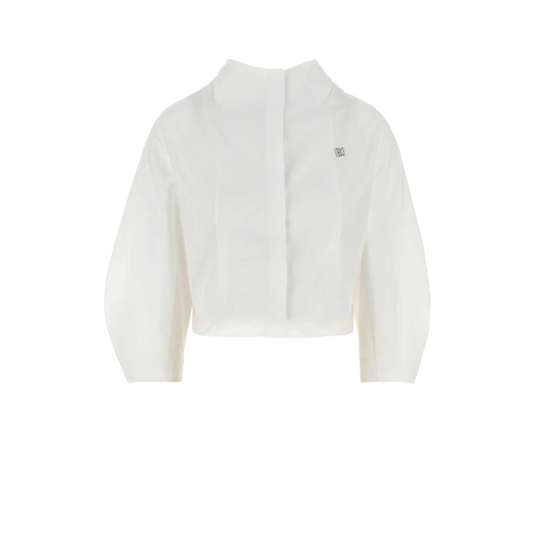 Givenchy White Poplin Shirt Exterior: Cotton Camicie - Women