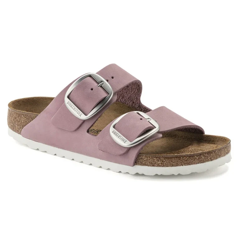 Arizona Big Buckle Nubuck Leather Orchid