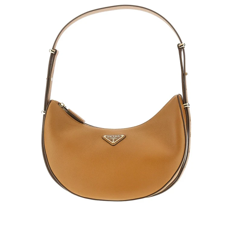 PRADA Leather 'Prada Arqué Small' bag Woman One Size