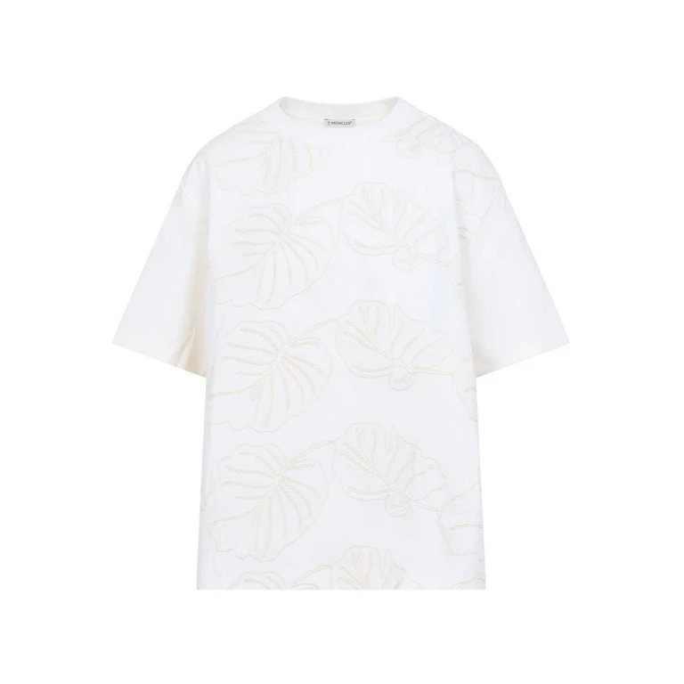 Moncler T-Shirt - Beige (L10938C0005889B8U034)