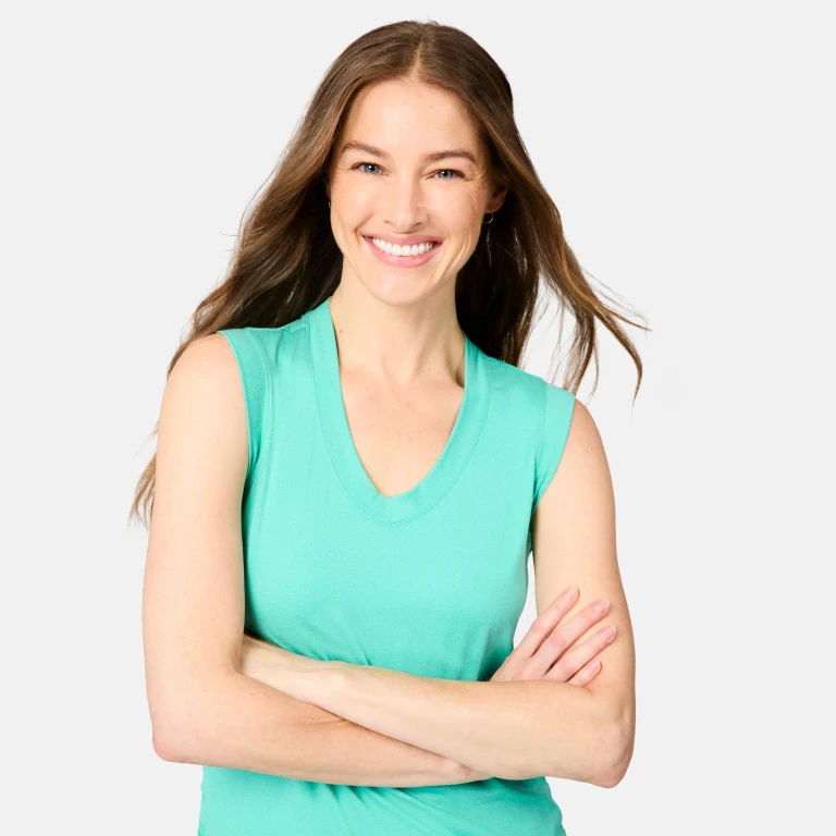 Women's Microtech Chill V-Neck Tank Top