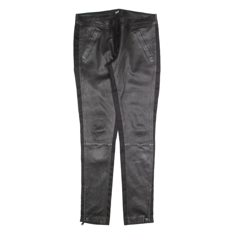 DOLCE & GABBANA Womens Trousers Black Slim Skinny W30 L30