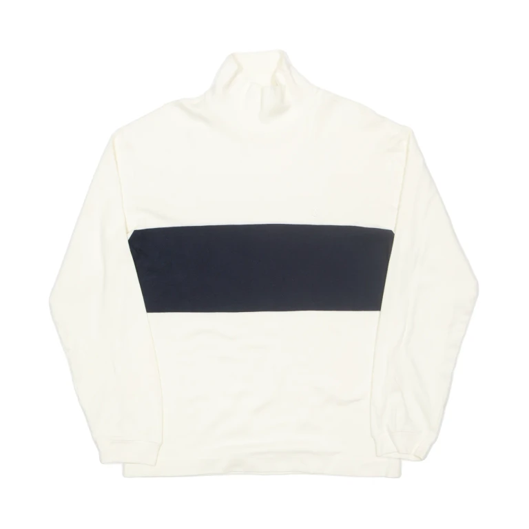 NAUTICA Mens Sweatshirt Cream High Neck XL