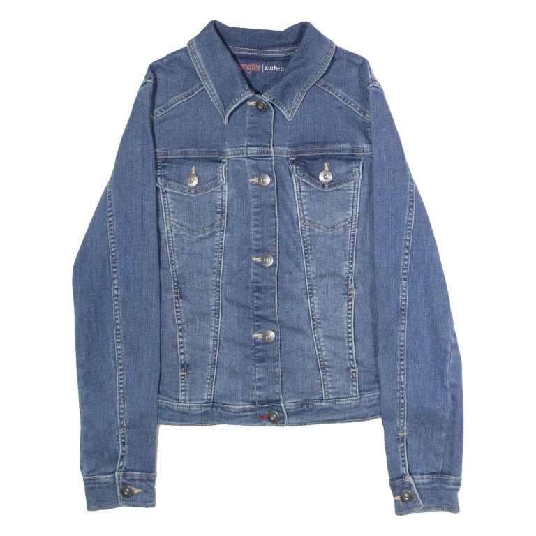 WRANGLER Womens Denim Jacket Blue S