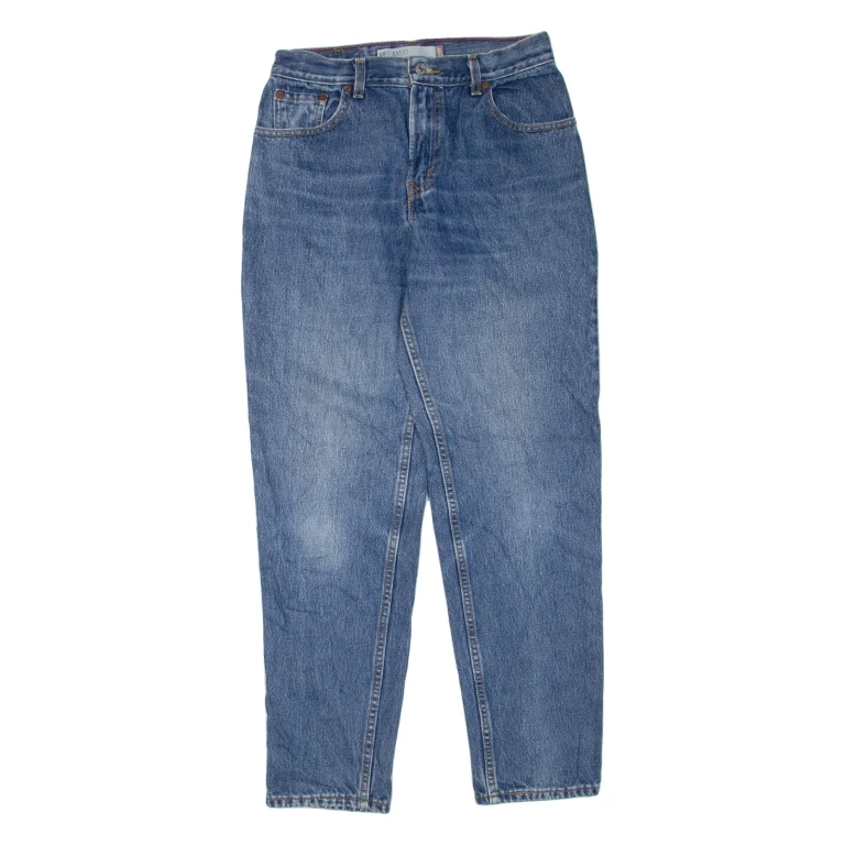 LEVI'S 550 Jeans Womens Blue Relaxed Tapered W30 L30