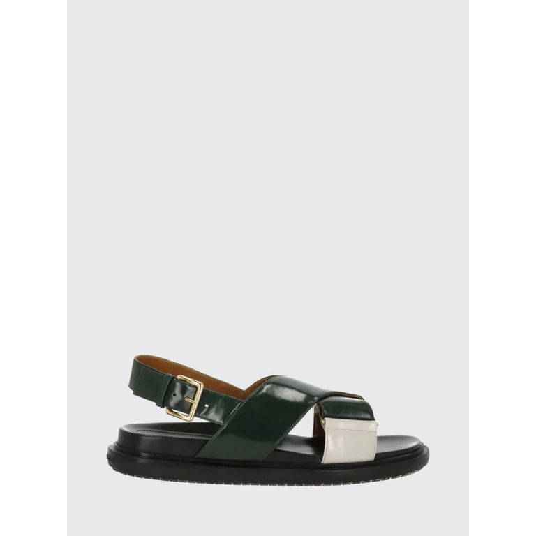 Heeled Sandal Woman color Green (FBMS015701P4574ZP064)