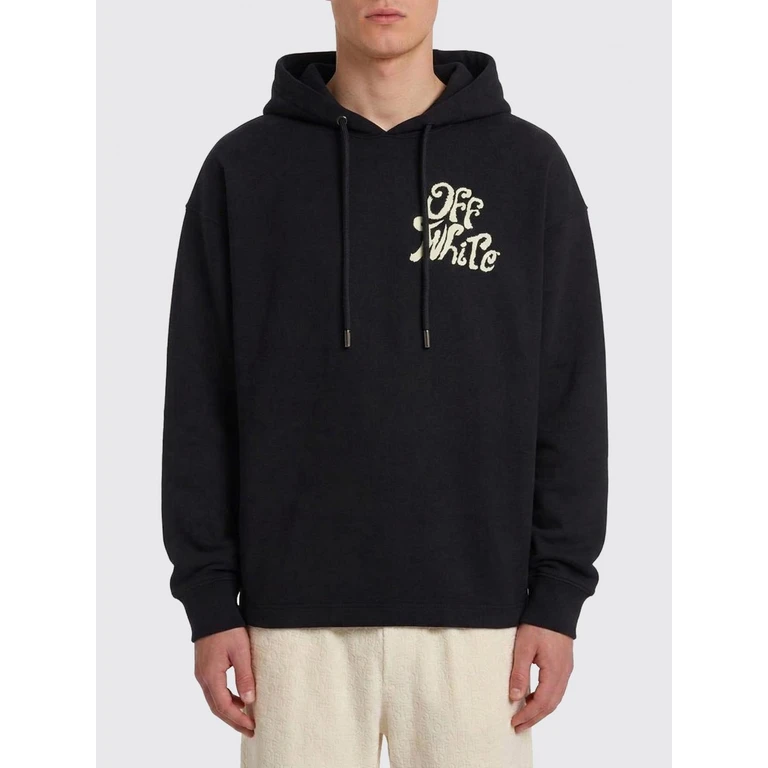 OFF-WHITE Sweatshirt Men color Black (44MBB12MS26F0090001)