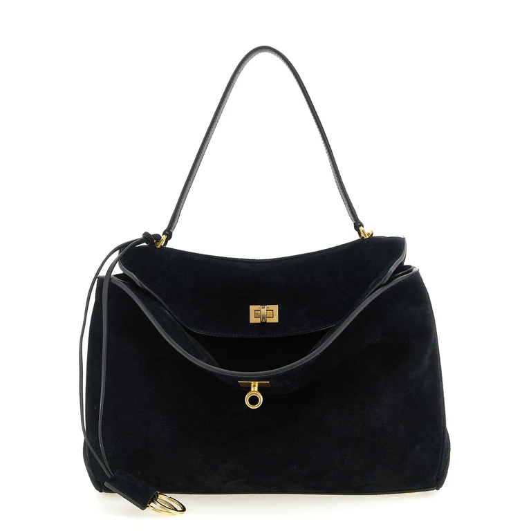 Balenciaga Black Calfskin Handbag Bag - Women (BA335175BM)