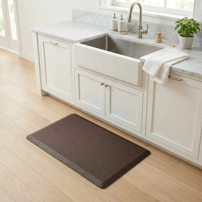 Anti-Fatigue Kitchen Mat, Black