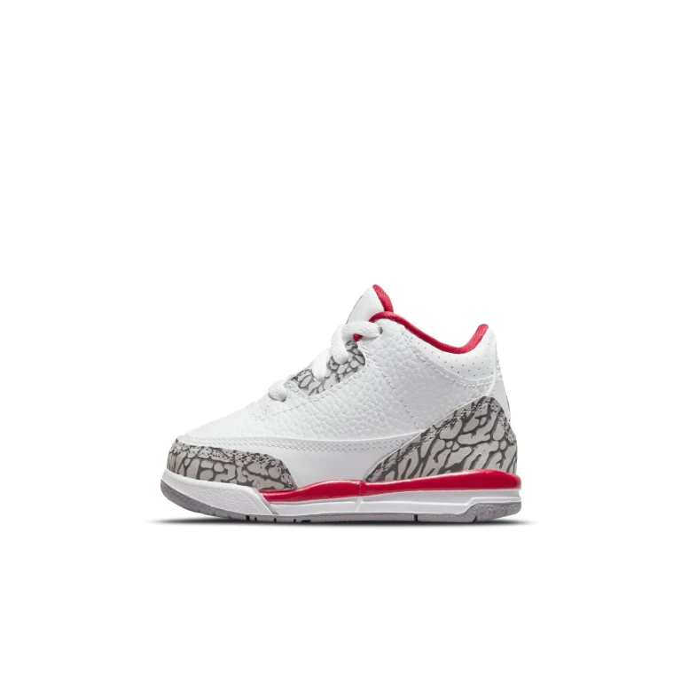 Toddlers Retro 3 Td 'Cardinal' Sneakers