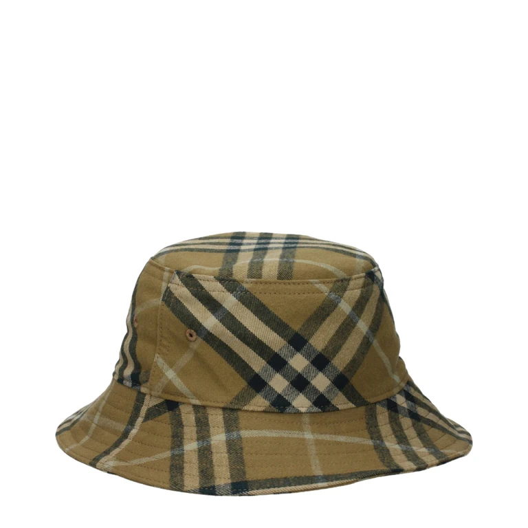 Burberry Green Cotton Bucket Hat - Men