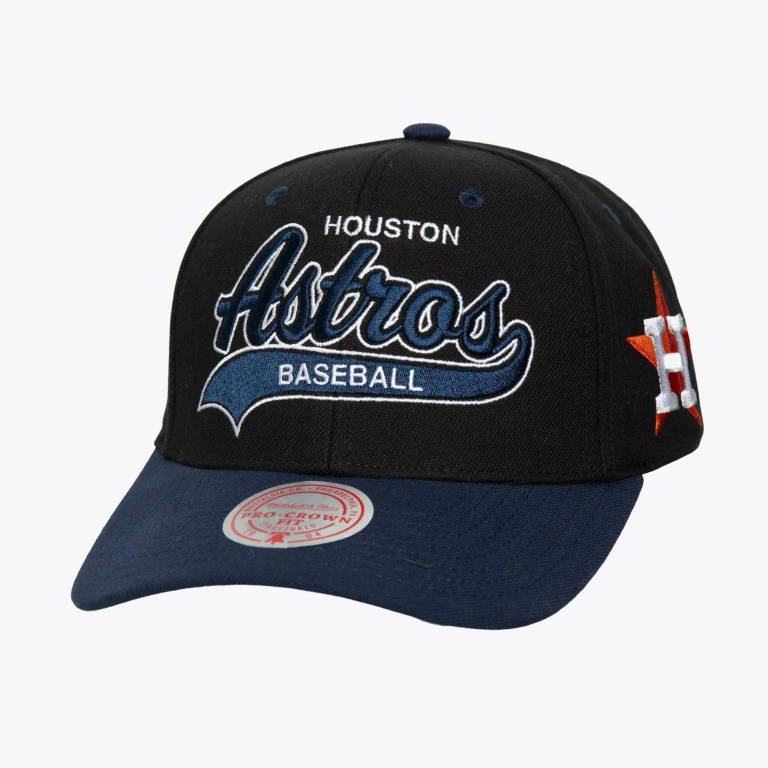Men's MLB Tailsweep 2.0 Pro Snapback Astros Black