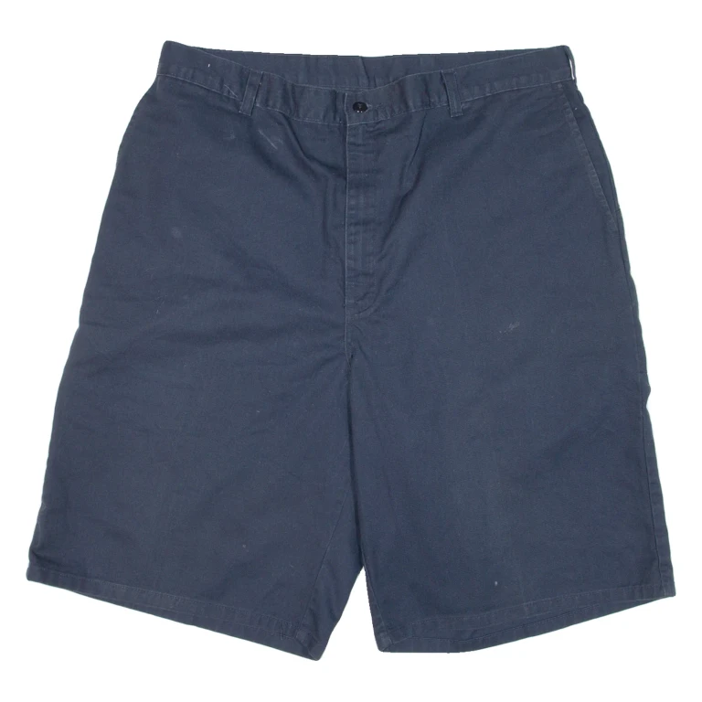 DICKIES Mens Workwear Shorts Blue Relaxed L W36