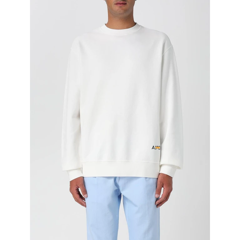Sweatshirt Men color Yellow Cream (AY98L12385042)