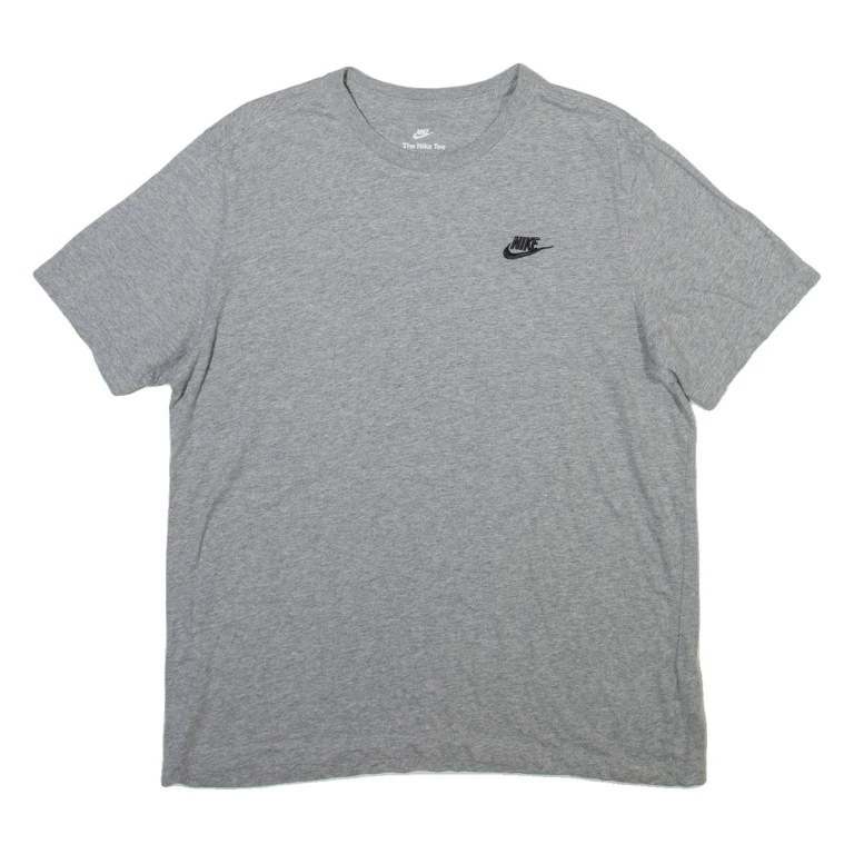 NIKE Mens T-Shirt Grey L