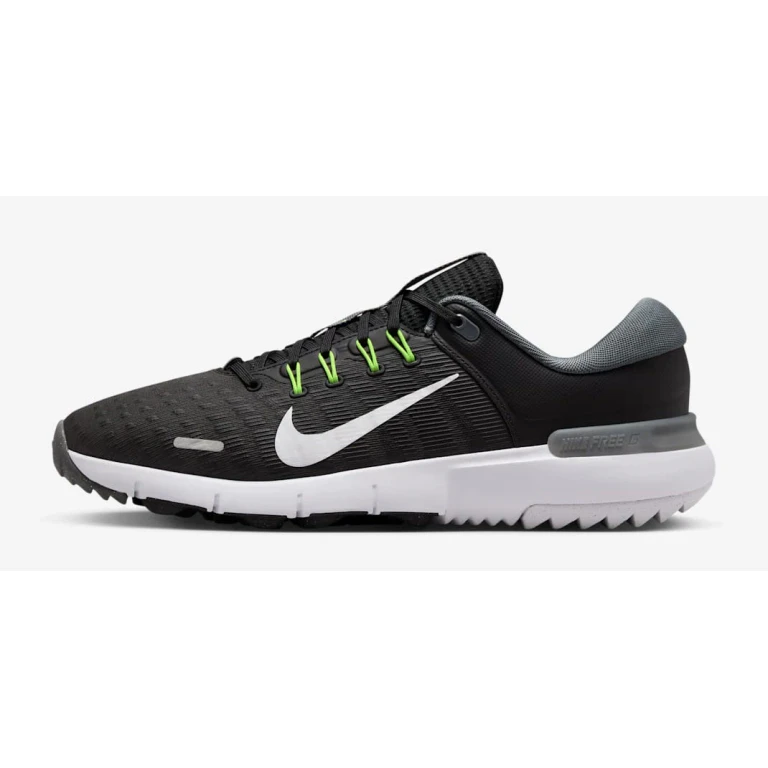 [fn0332-001] Mens Nike Free Golf Next Nature 'black Iron Grey Volt White'