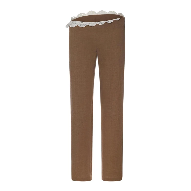 Magda Butrym Pantalons Décontractés - Beige (173426)