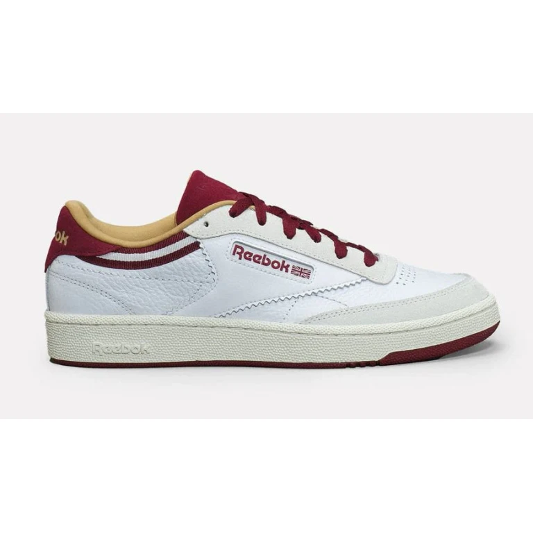 Men's Club C 85 'White Retro Red Chalk' Sneakers