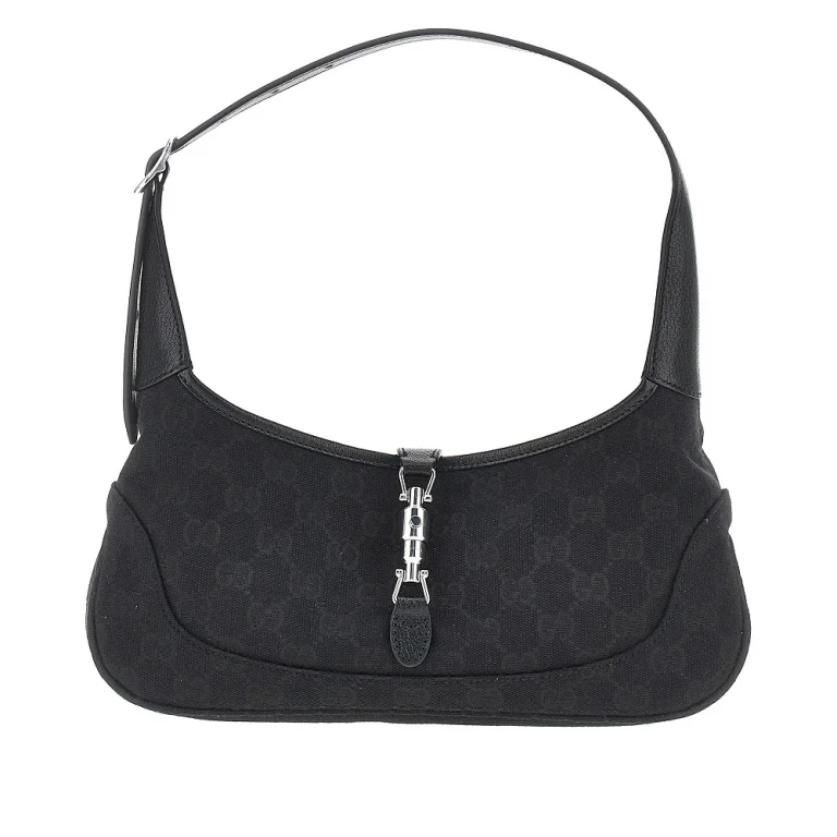 Gucci Jackie Slim Tasche aus GG-Stoff, Medium