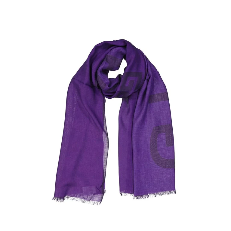 Givenchy Purple Cashmere Scarf - Men