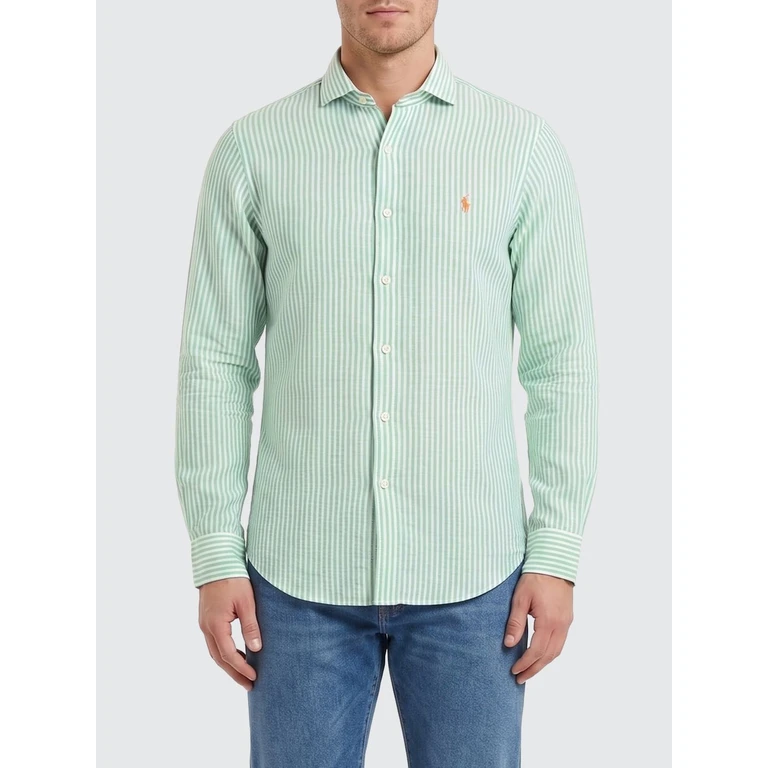 Shirt Men color Green (710B16700004)