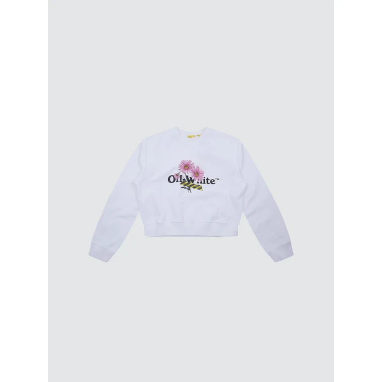 OFF-WHITE KIDS Sweater Kids color White (44GBA013S26F001100)