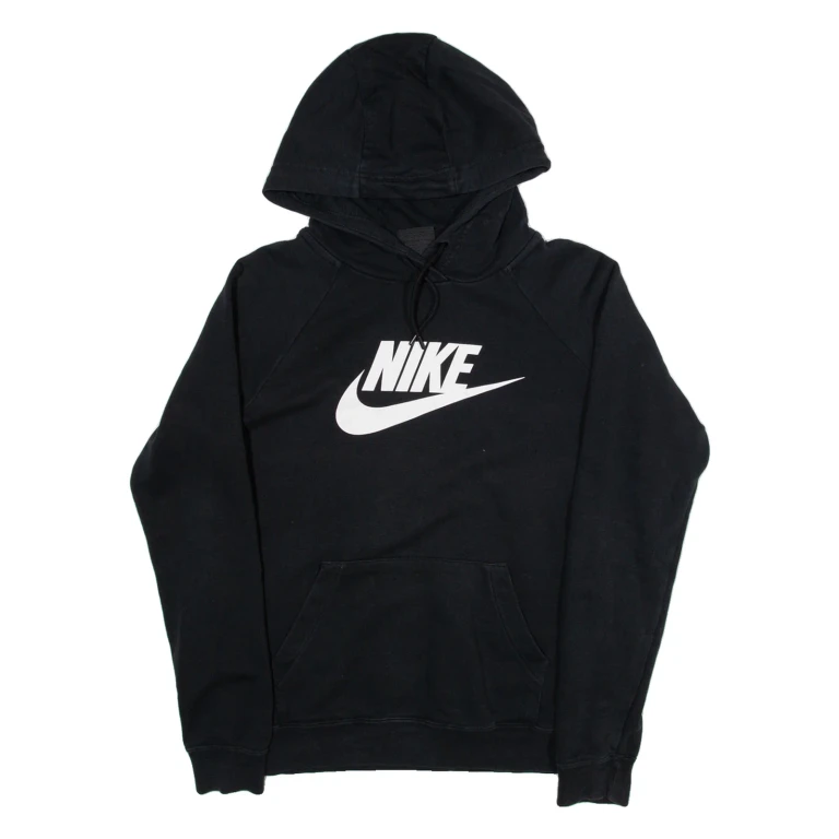 NIKE Womens Black Hoodie S