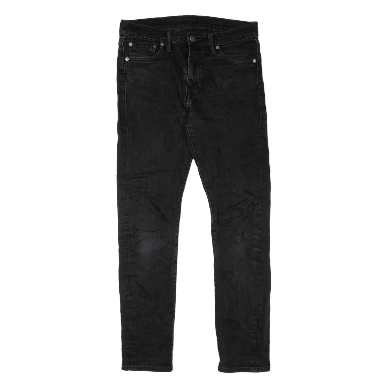 LEVI'S 510 Jeans Mens Black Slim Skinny W30 L29