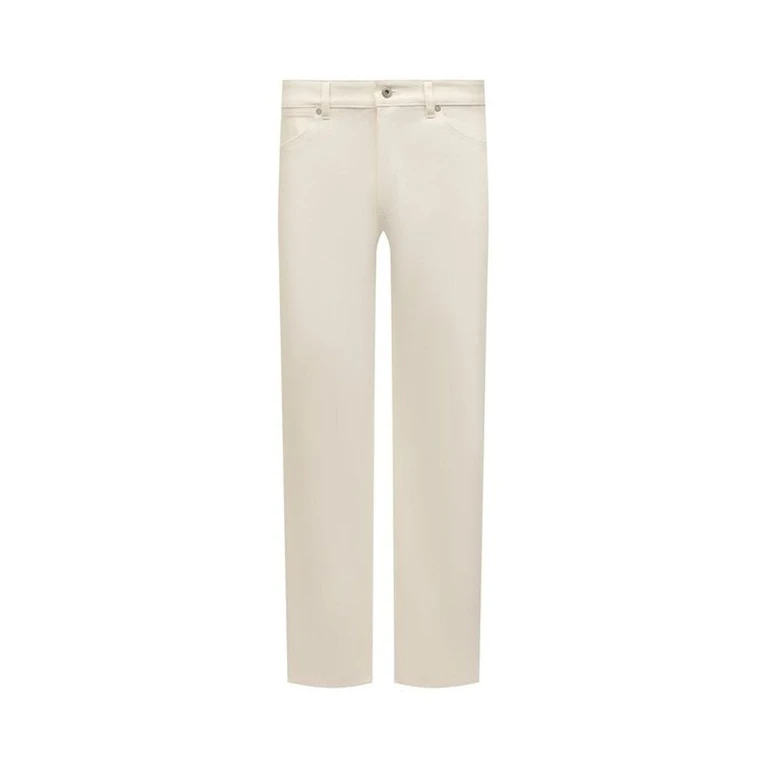 White Cotton Jeans Denim Clothing - Men