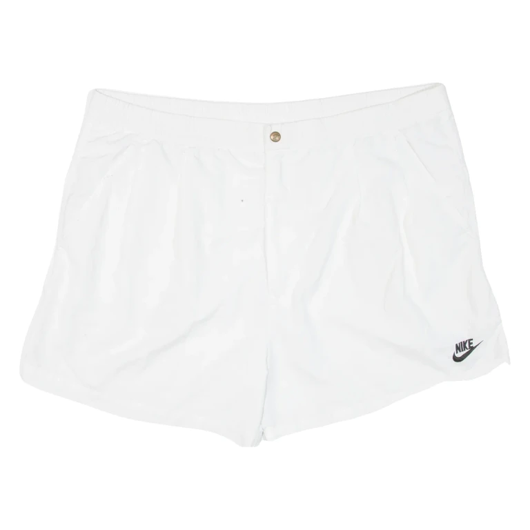 NIKE Womens Sports Shorts White XL W40