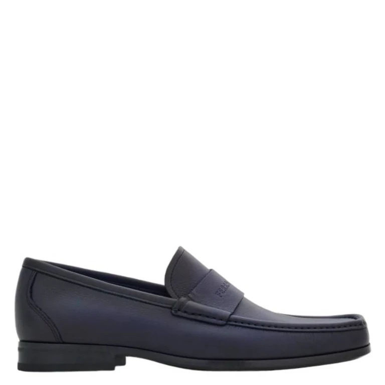 Ferragamo Dupont Signature Calfskin Moccasin