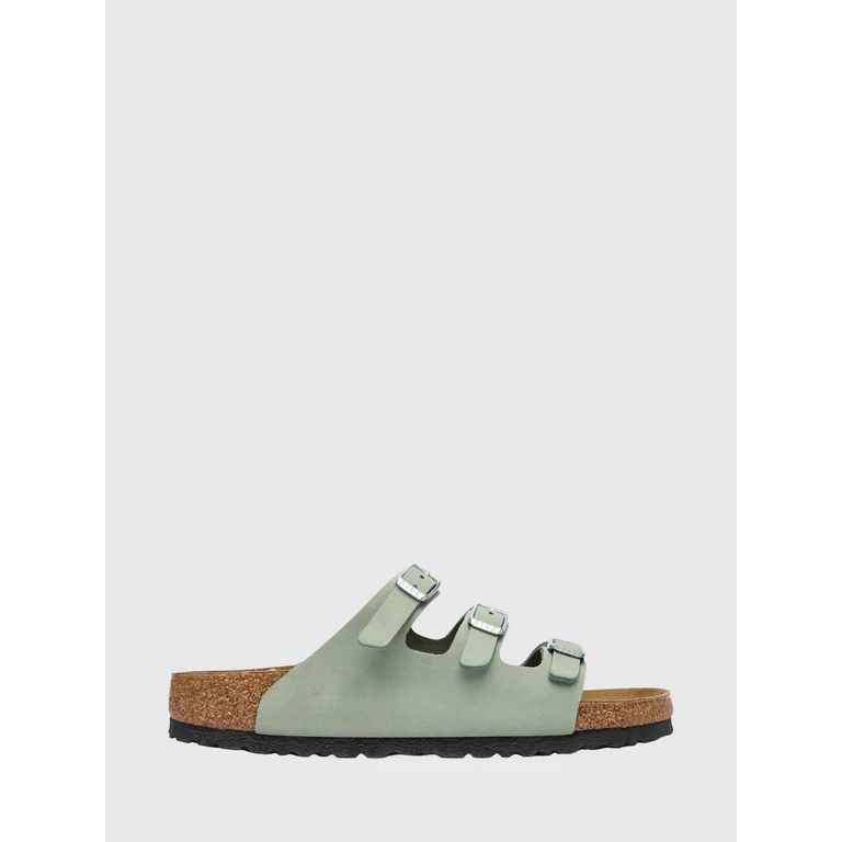 Heeled Sandal Woman color Green (1030319)