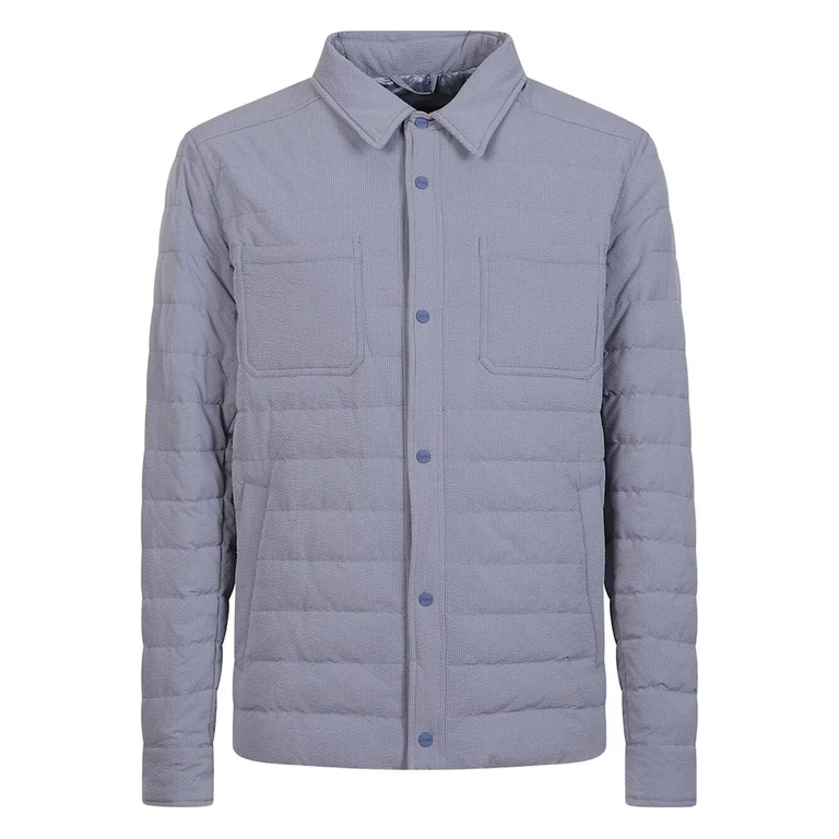 Herno `Seercrease` Padded Overshirt