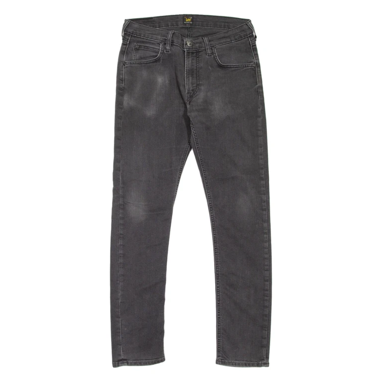 LEE Luke Mens Jeans Grey Slim Tapered W30 L30