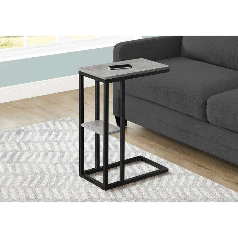 Monarch Gray Rustic Side Table