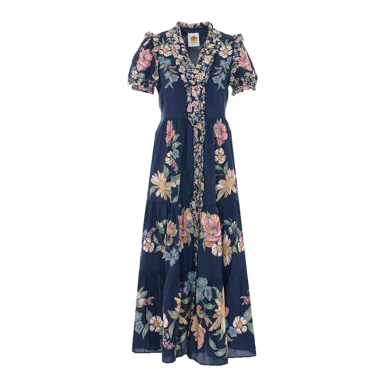Farm Rio Robe Courte - Bleu (34837426059)