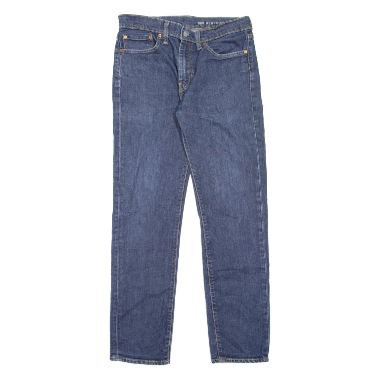 LEVI'S 511 BIG E Jeans Mens Blue Slim Straight W32 L32