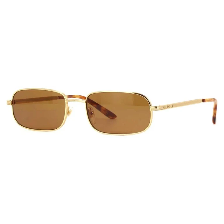 Brown Rectangular Mens Sunglasses GG1457S 002 57