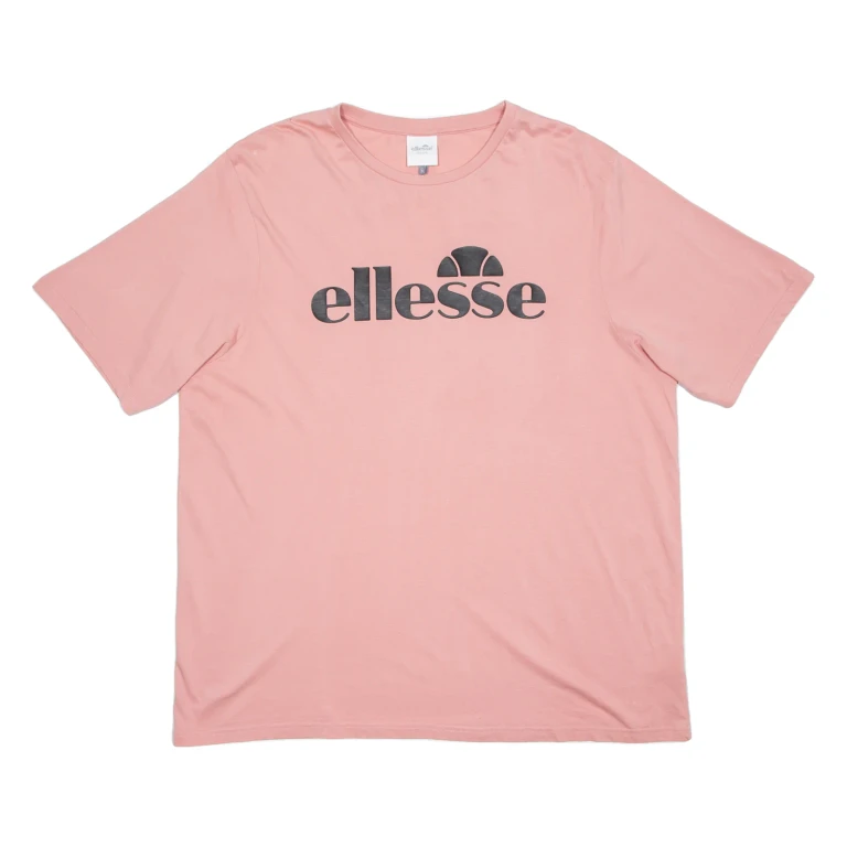 ELLESSE Oversized Womens T-Shirt Pink S