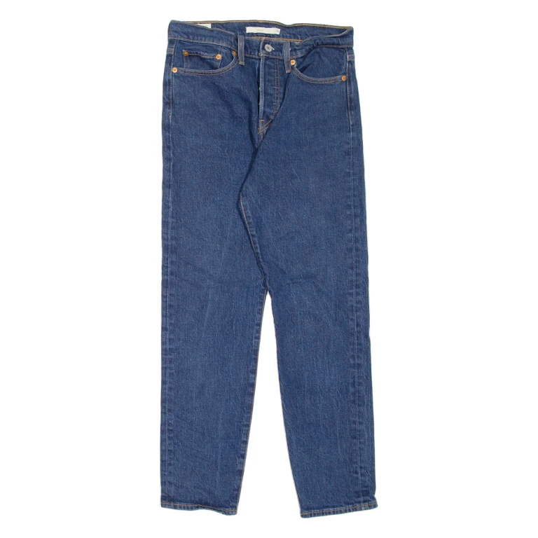 LEVI'S Wedgie BIG E Womens Jeans Blue Regular Tapered W28 L27