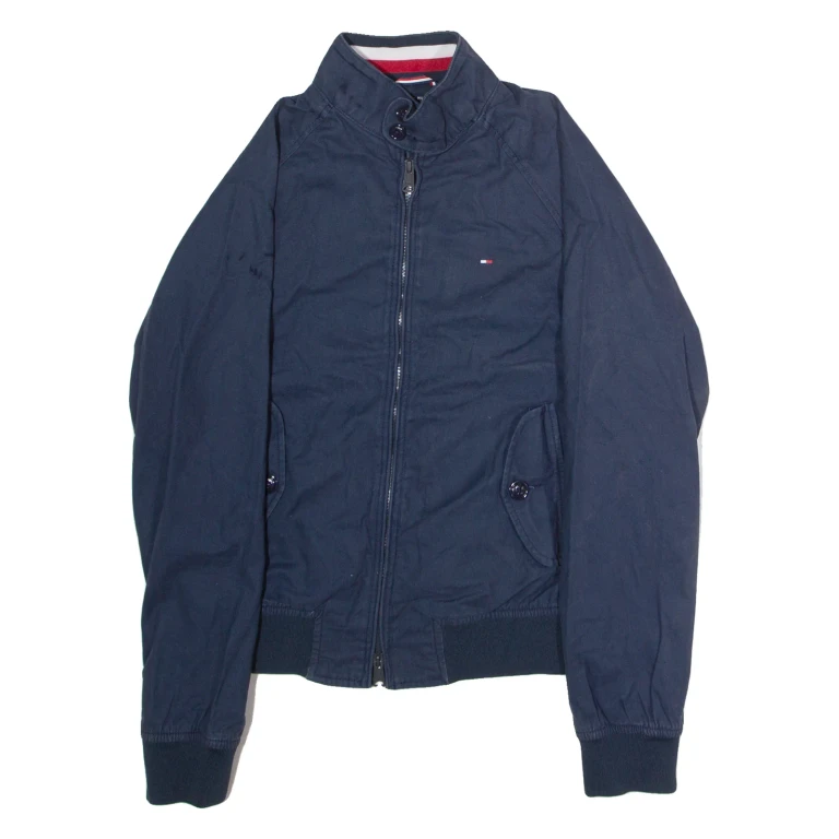 HILFIGER DENIM Womens Lined Jacket Blue L