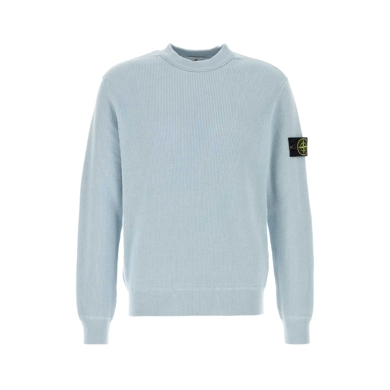 Stone Island L1s155100154s00d8 V0041 Skyblue Capo: Cotone Maglieria