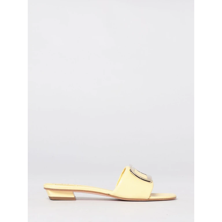 Heeled Sandal Woman color Yellow (RVW8164492091TG020)