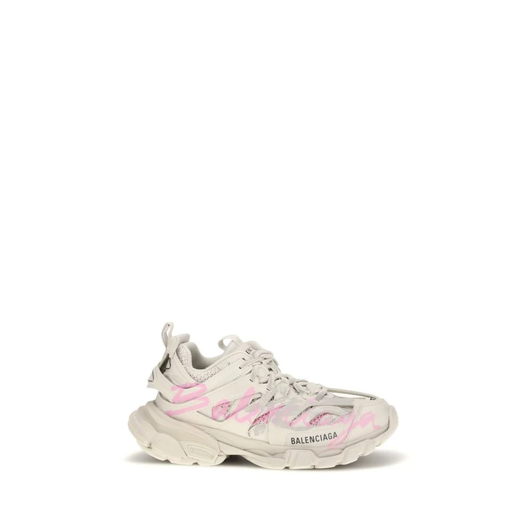 Balenciaga Beige Polyethylene Athletic Sneakers - Women