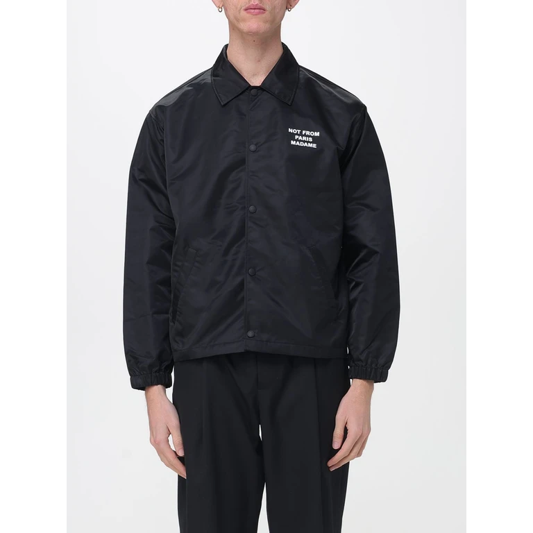 DRÔLE DE MONSIEUR Jacket Men color Black (PERMJT183PA014BL)