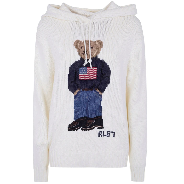 POLO RALPH LAUREN "Bear" Hooded Pullover