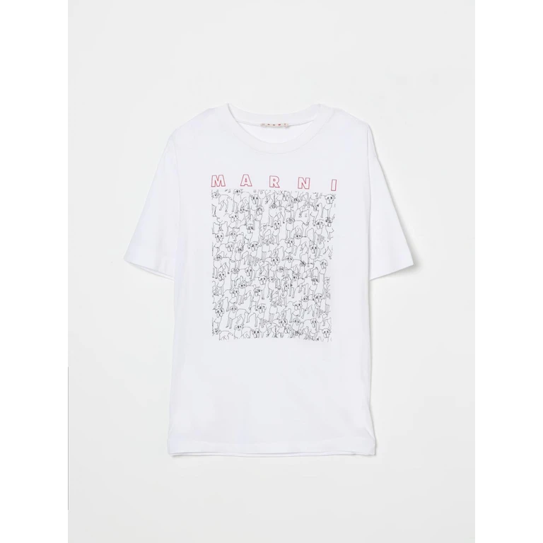 MARNI T-Shirt Kids color White (M01414M00SG0M100)